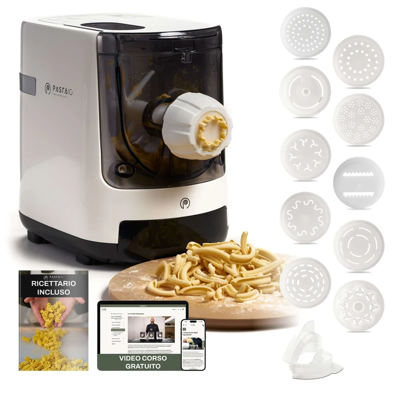 Macchina per la Pasta con 11 Trafile | PASTAIO Pasta Maker