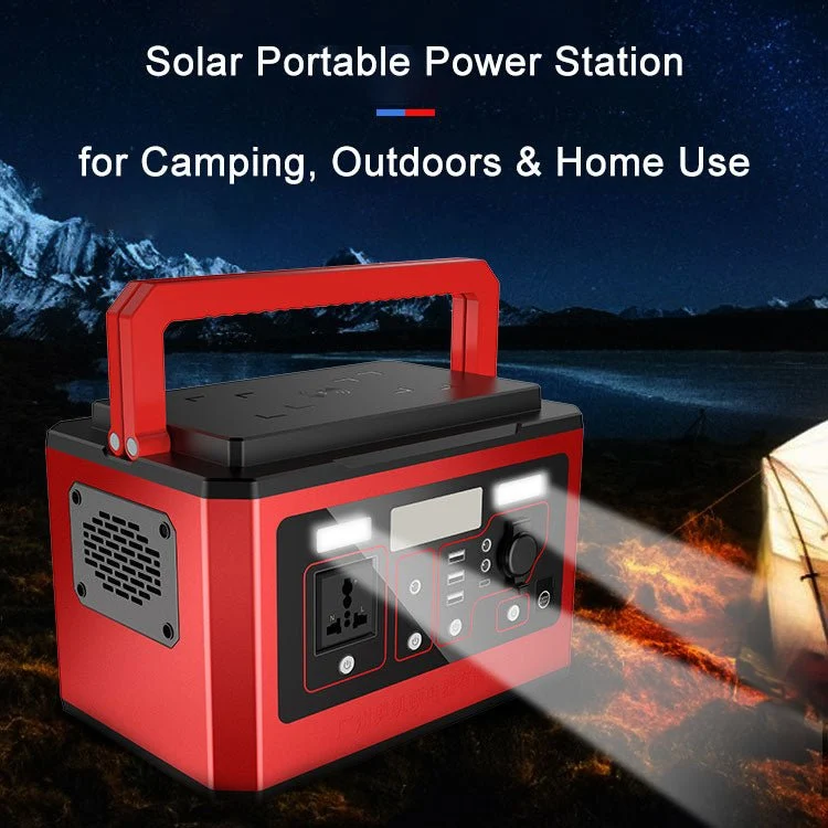 Centrale elettrica solare portatile 500 W 520 C - per campeggio, attività all'aperto e uso domestico