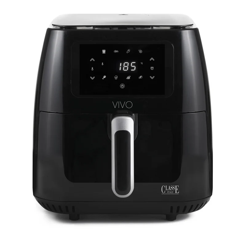 Friggitrice ad Aria 6,5 Lt Nero Lucido| VIVO Air Fryer