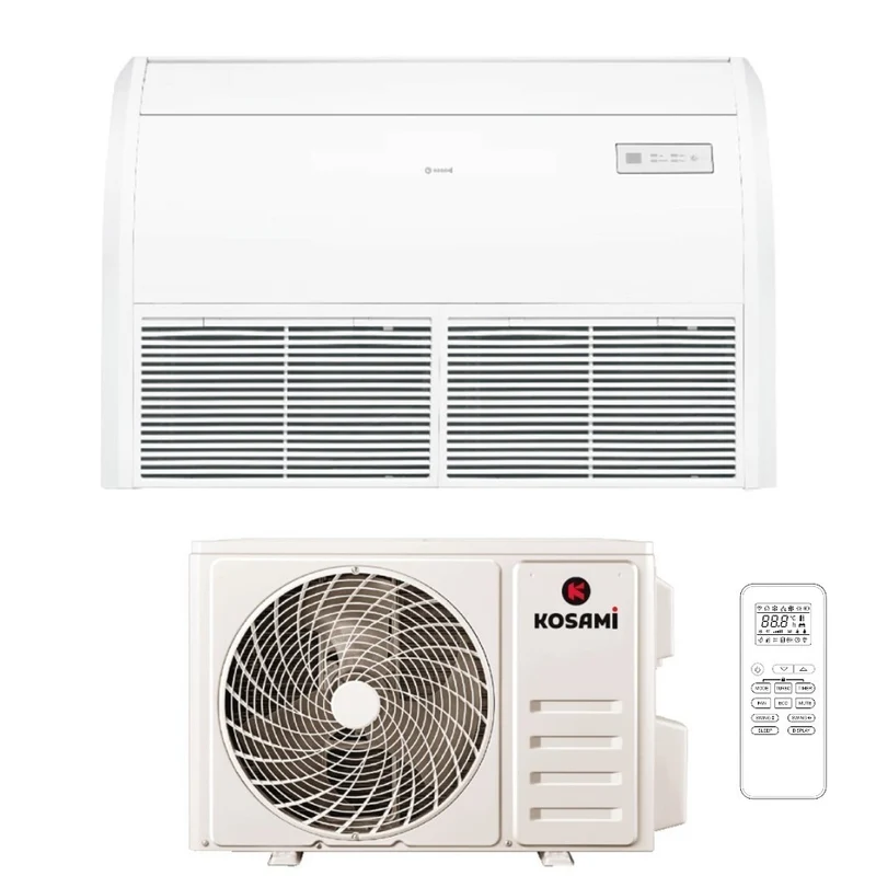 Condizionatore Soffitto/Pavimento Kosami 60000 Trifase Btu R-32 Wi-Fi Integrato con Telecomando