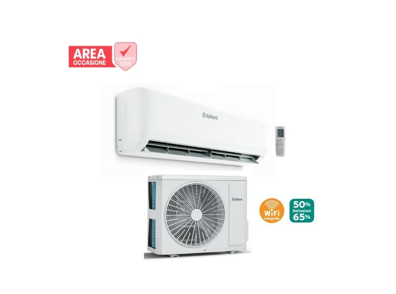 AREA OCCASIONI 5101 Condizionatore Vaillant ClimaVAIR Pro 18000 Btu VAIB 1-050 WN R-32 Wi-Fi Integrato