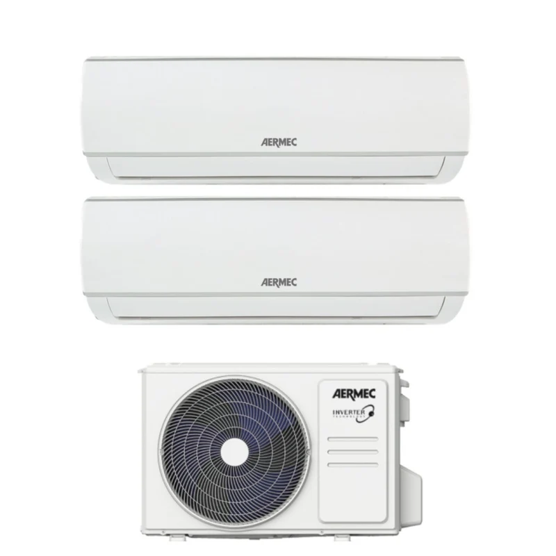Condizionatore Dual Split Aermec SGE 12+12 con MGE520 R-32 Wi-Fi Optional