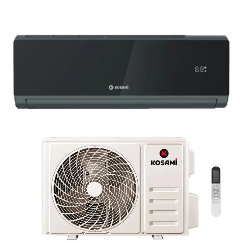 Condizionatore Kosami Paros Black 24000 Btu R-32 Wi-Fi Integrato