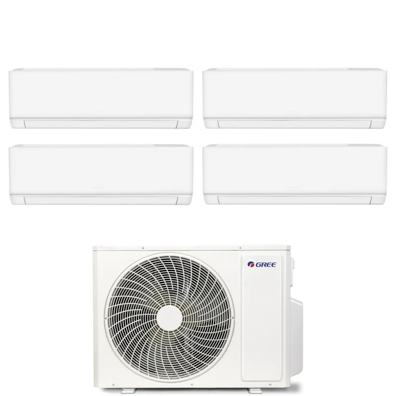 Condizionatore Quadri Split Gree Cosmo 9+9+9+9 con GWHD(36)NK6OO R-32 Wi-Fi Integrato