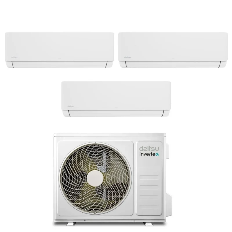 Condizionatore Trial Split Daitsu Artic Pro 9+9+9 con DOSM-27KDT-3 R-32 Wi-Fi Integrato