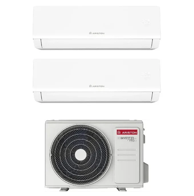 Condizionatore Dual Split Ariston Prios Net 12+12 con C 50 XA1-OR-32 Wi-Fi Integrato