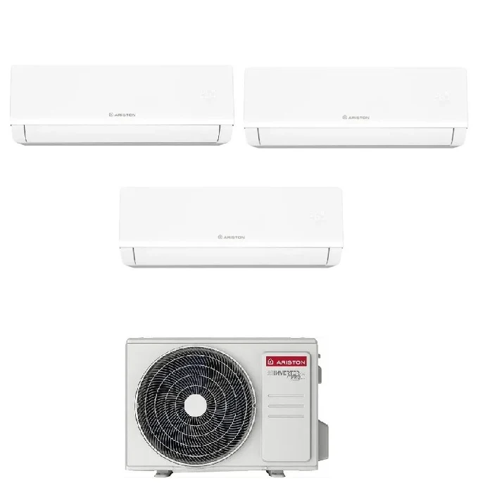 Condizionatore Trial Split Ariston Prios Net 9+9+12 con C 50 XA1-OR-32 Wi-Fi Integrato