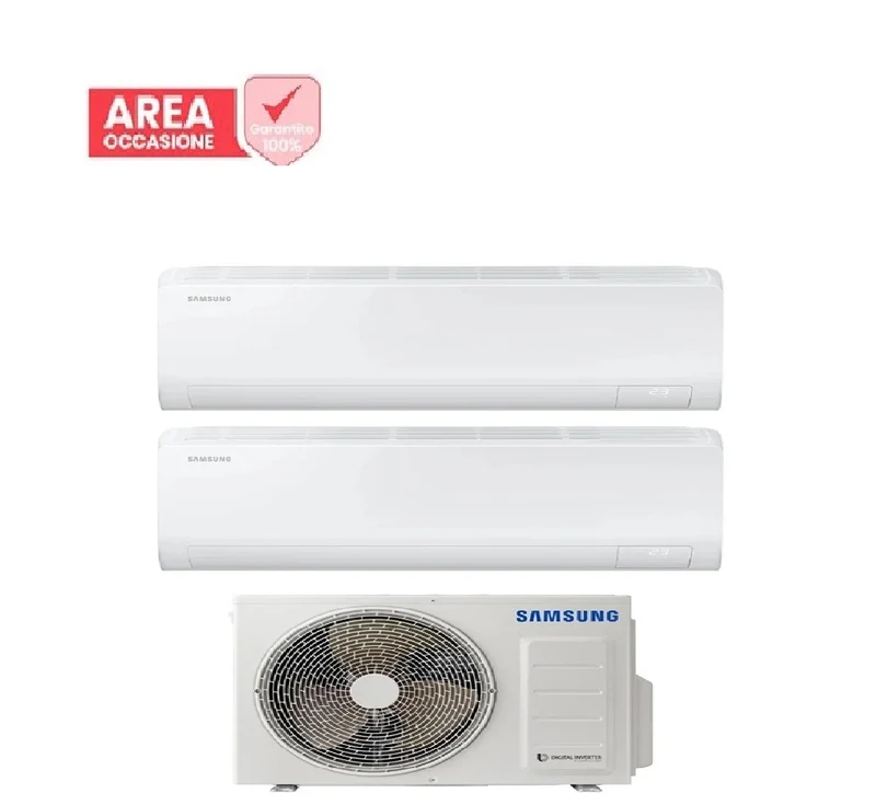 AREA OCCASIONI 5228 Condizionatore Dual Split Samsung Cebu S2 7+12 con AJ040TXJ2KG R-32 Wi-Fi Integrato