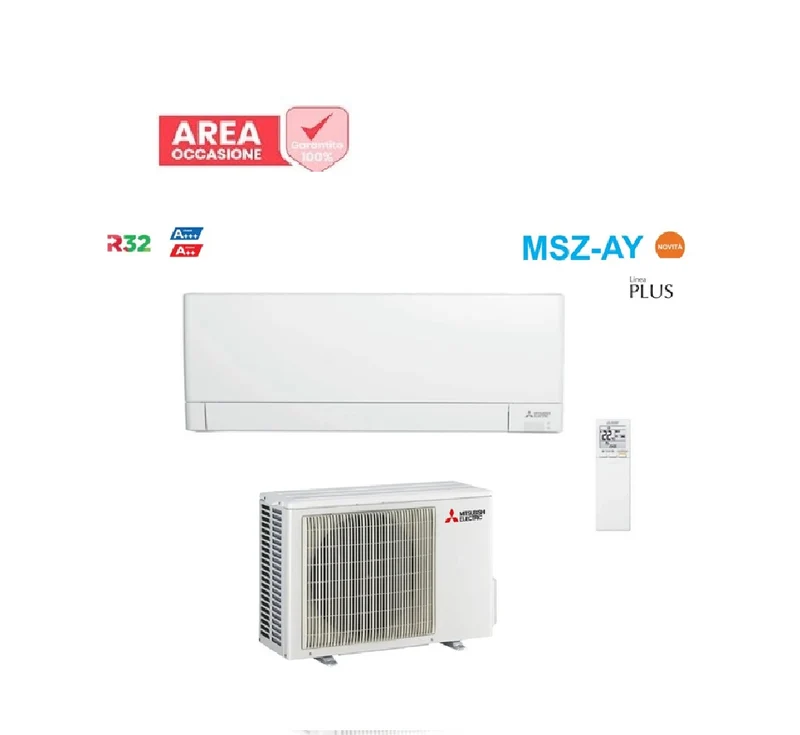 AREA OCCASIONI 5203 Condizionatore Mitsubishi Electric MSZ-AY 12000 Btu MSZ-AY35VGKP R-32 Wi-Fi Integrato