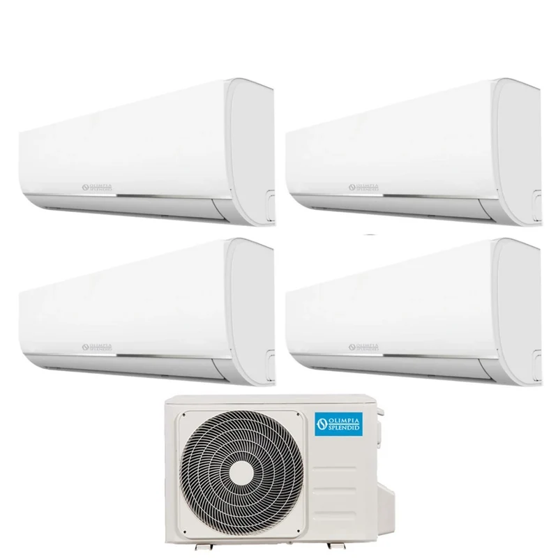 Condizionatore Quadri Split Olimpia Splendid Nexya S5 9+9+9+9 con OS-CANMH28EI R-32 Wi-Fi Integrato