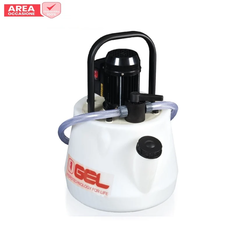 AREA OCCASIONI 5036 Pompa Disincrostante Decalcificante GEL BOY C15 da 15 Litri con Invertitore di Flusso 12103000