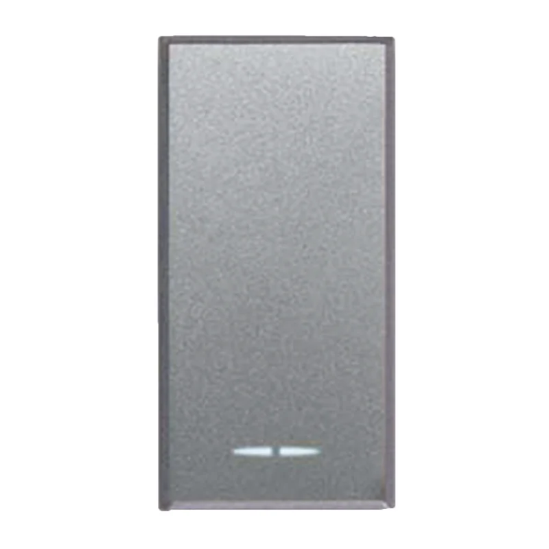 INTERRUTTORE CON GEMMA ILLUMINABILE AVE SERIE ALLUMIA S44 250V 1P 16AX 1 MODULO 443001