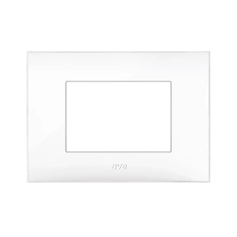PLACCA IN PLASTICA AVE SERIE YOUNG S44 PER SCATOLA RETTANGOLARE 3 MODULI 44PJ03B