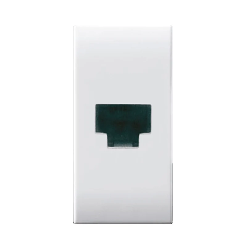 PRESA TELEFONICA RJ11 MORSETTI A VITE AVE DOMUS S44 1MOD. 441024