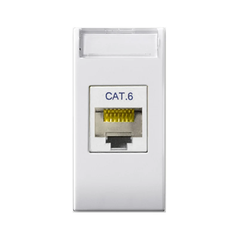 PRESA AVE RJ45 CAT6 UTP DOMUS S44 NON SCHERMATA 1M AVE441027C6