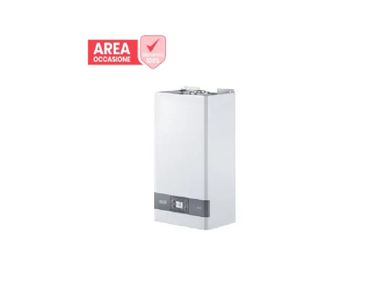 AREA OCCASIONI 3237 Scaldabagno a Camera Stagna Riello Mini 17 LN Metano con Kit Scarico Fumi