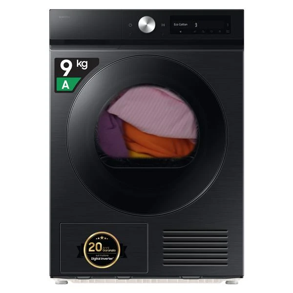 Asciugatrice Samsung DV90DB7845GBU3 WiFi 9 Kg Classe A Pompa di Calore (A85xL60xP60) Nero