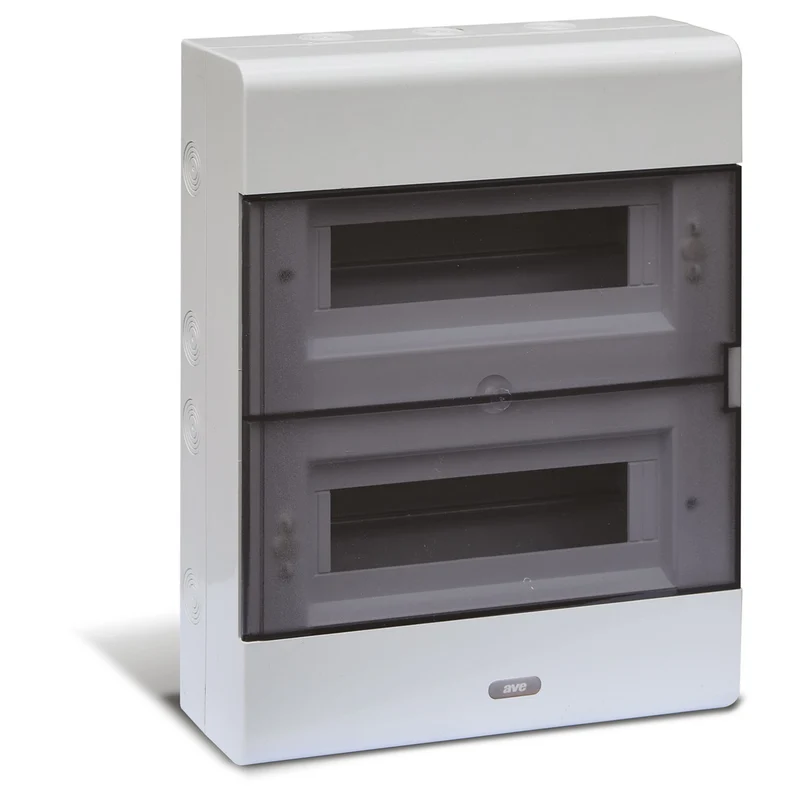 Quadro IP40 da parete 24 (2x12) moduli DIN