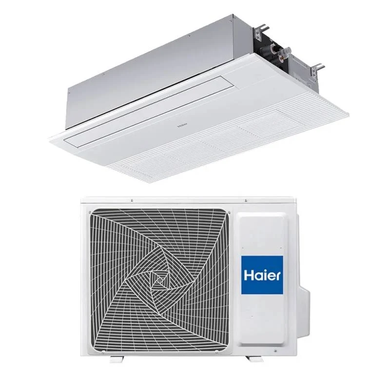 Condizionatore a Cassetta a 1 Via Haier 18000 Btu AB50S2SA1FA(H) R-32 Wi-Fi Integrato con Griglia