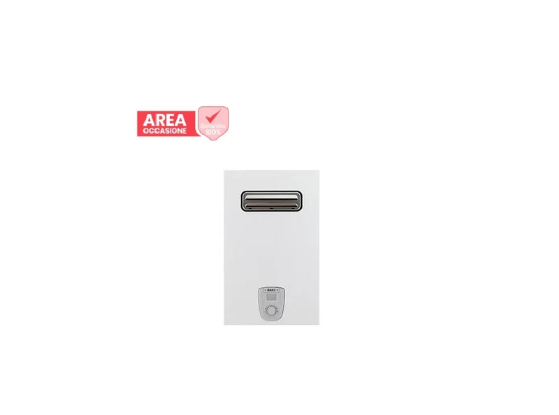 AREA OCCASIONI 2962 Scaldabagno a Gas Baxi Acquaprojet Blue Air 14 Fi camera stagna da esterno low NOx