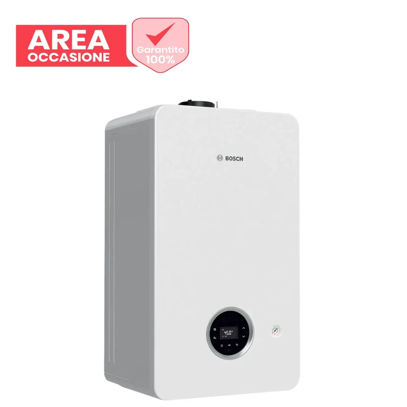 AREA OCCASIONI 3037 Caldaia a Condensazione Junkers Bosch Condens 2300 W GC2300W 24 C Metano/Gpl con Kit Scarico Fumi