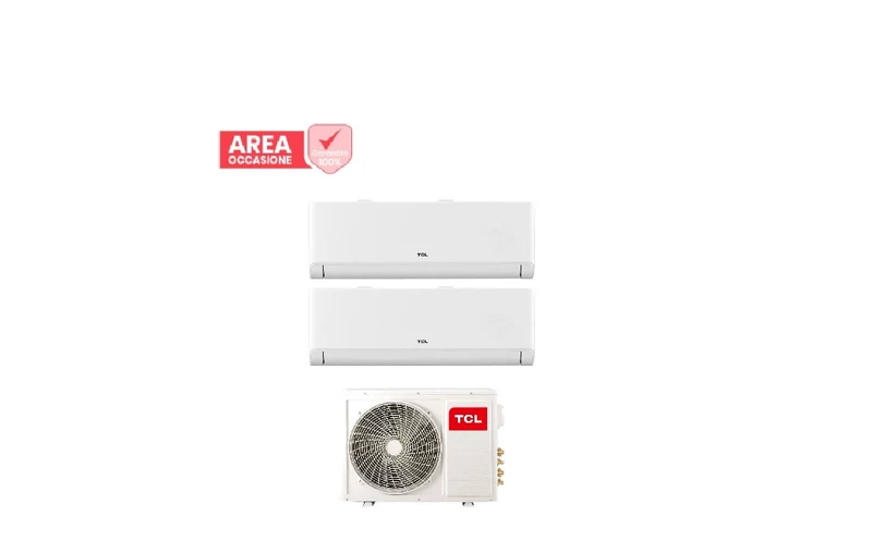 AREA OCCASIONI 2842 Condizionatore Dual Split TCL BreezeIN 9+9 con MT1821 R-32 Wi-Fi Integrato