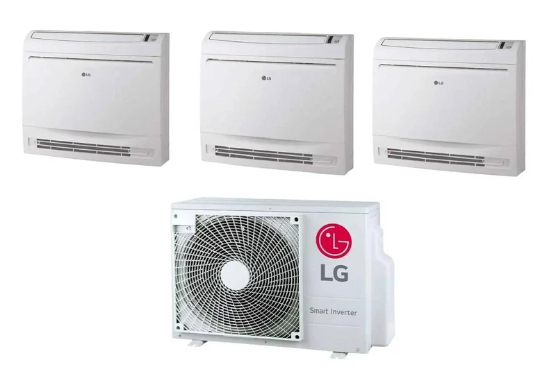 Condizionatore Trial Split Console LG 9+9+12 Btu con MU3R19 R-32 Wi-Fi Optional