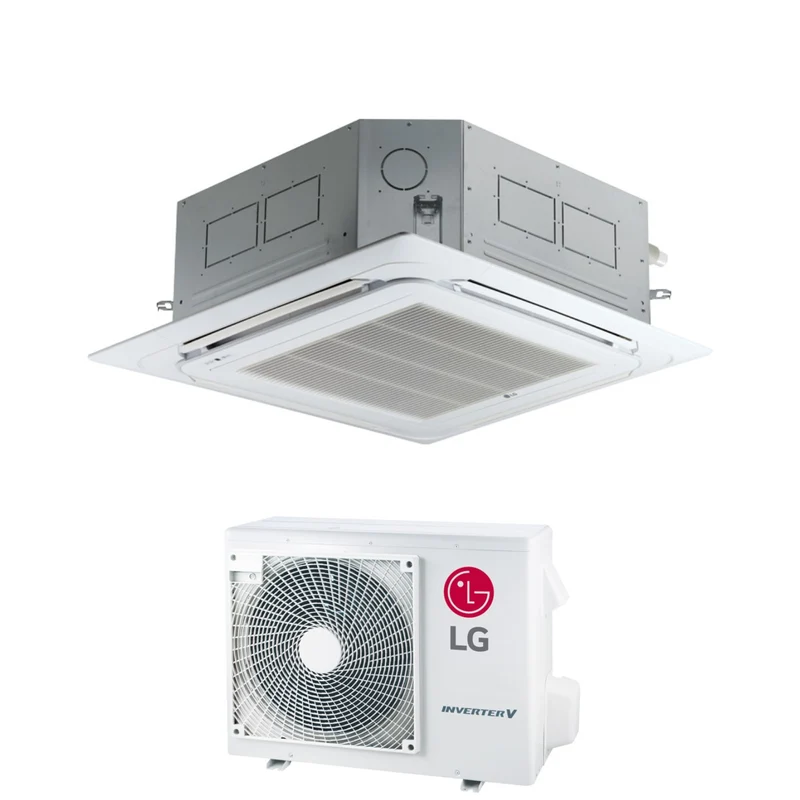 Condizionatore a Cassetta 4 Vie LG Compact 30000 Btu UT30F R-32 Wi-Fi Optional con Pannello