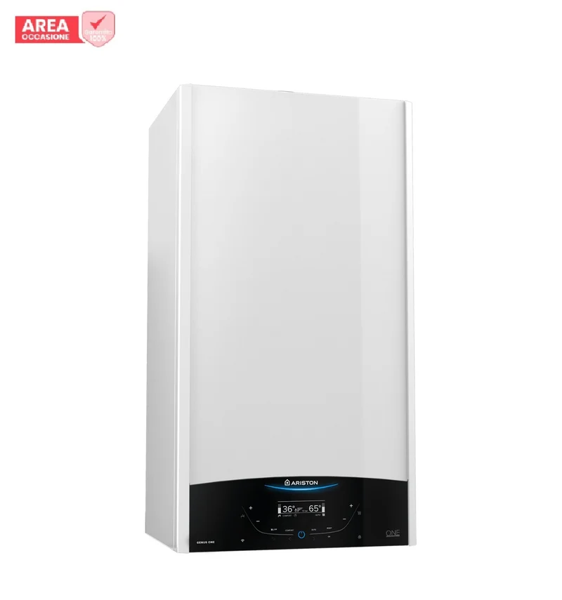 AREA OCCASIONI 2871 Caldaia a Condensazione Ariston Genus One 35 kW Metano con Kit Scarico Fumi