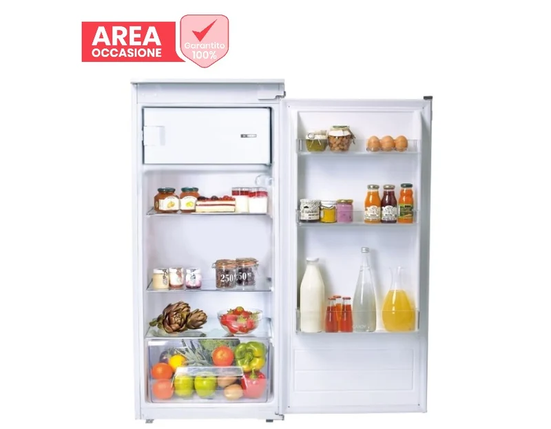 AREA OCCASIONI 2658 Frigorifero A Incasso Candy CIO 225 EE/N 197 Litri Classe E (A122,1xL54xP54,5) Statico Ventilato Sottotavolo Bianco