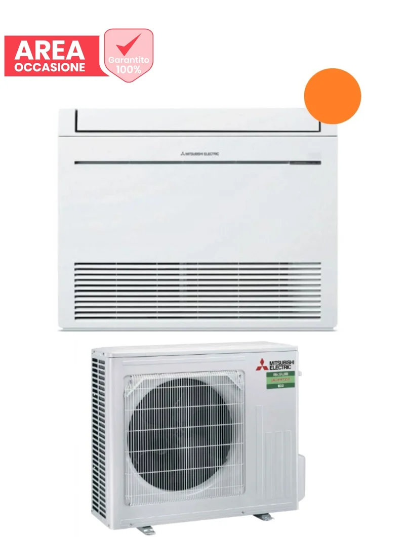 SCHNÄPPCHENBEREICH 2617 Mitsubishi Elektrische Bodenklimaanlage 18000 Btu MFZ-KT50VG R-32 Wi-Fi optional