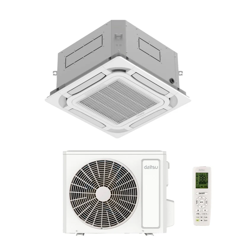 Daitsu Kassetten-Klimaanlage 12000 Btu AUD12KDBS R-32 Wi-Fi optional mit Fernbedienung und Grill