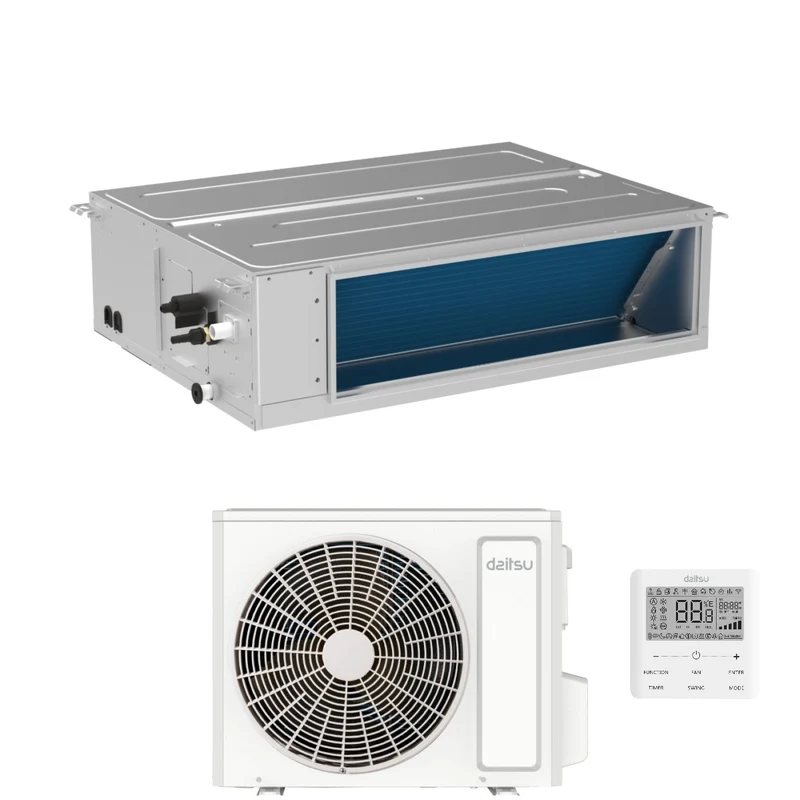Daitsu Kanalklimaanlage 24000 Btu ACD24KDBS R-32 Integriertes WLAN mit kabelgebundener Steuerung