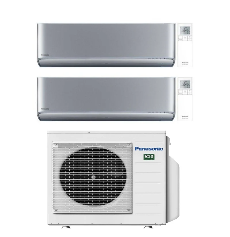 Condizionatore Dual Split Panasonic Etherea Silver 9+18 con CU-3Z52TBE R-32 Wi-Fi Integrato