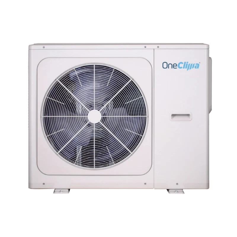 Monoblock-Inverter-Luft-Wasser-Wärmepumpe OneClima 10 kW AIRPDC1PH9 R-32 mit Steuerung
