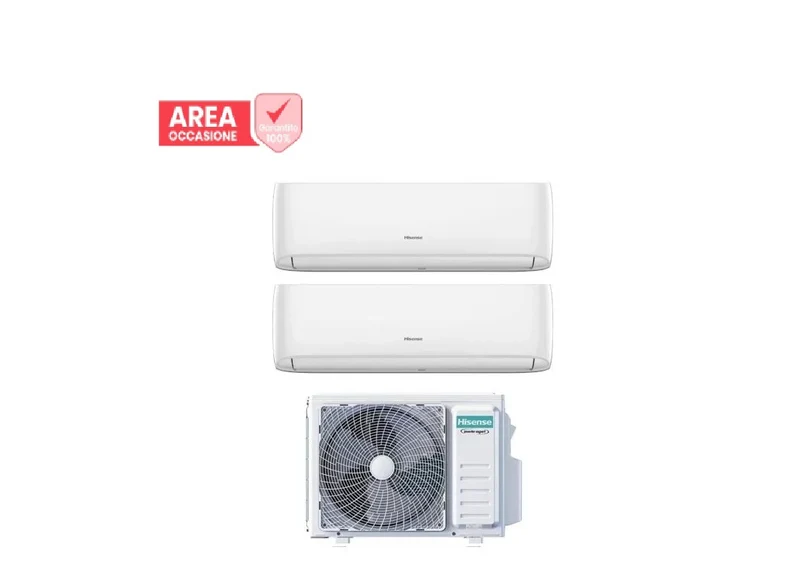 AREA OCCASIONI 2685 Condizionatore Dual Split Hisense 9+9 Btu con 2AMW35U4RGC R-32 Wi-Fi Integrato