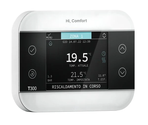 Comando Remoto Universale Beretta Hi Comfort T300 Wi-Fi Gateway Integrato