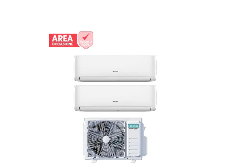 Schnäppchenbereich 2439 Hisense Außengerät Multisplit Motor 2AMW52U4RXC Dual Split R-32 Klasse A++/A+