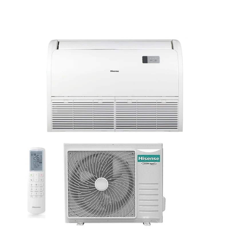 Hisense Decken-/Bodenklimaanlage 24000 Btu AVT71UR4RB8 R-32 Wi-Fi optional mit Fernbedienung