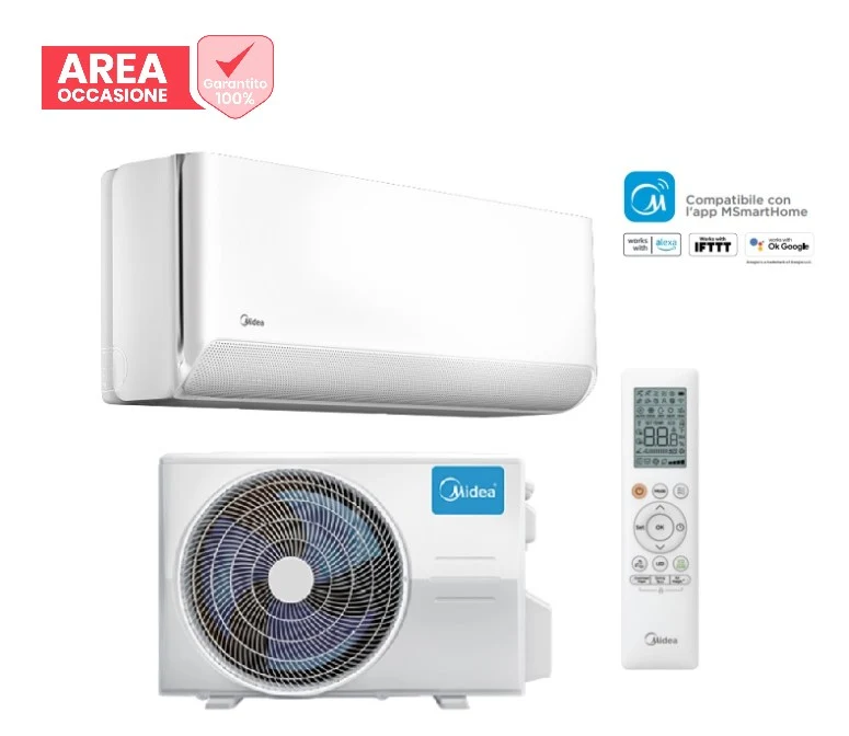 SCHNÄPPCHENBEREICH 2587 Klimaanlage Inverter-Klimaanlage Midea BreezeleSS E 9000 BTU A++/A+ Integriertes WLAN IA MSCB1BU-09HRFN8/MOX104-09HFNX