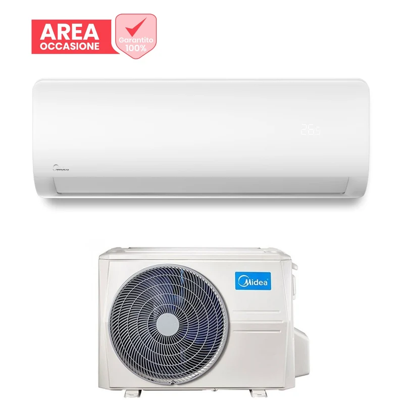 SCHNÄPPCHENBEREICH 2719 Midea Xtreme Pro Wi-Fi-Klimaanlage 9000 Btu MSAGBU-09HRFN8 R-32 Integriertes Wi-Fi