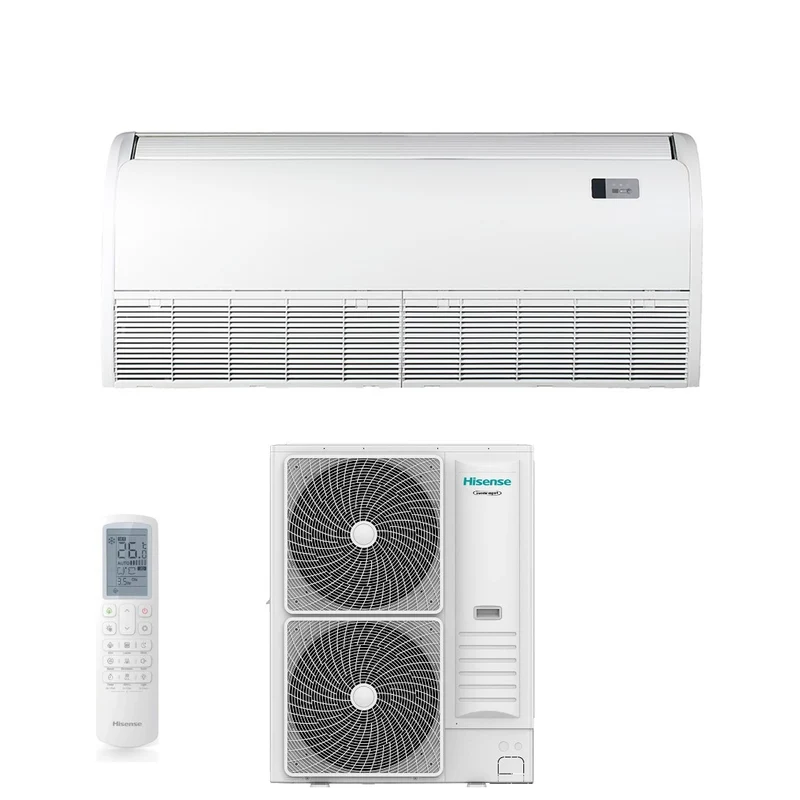 Condizionatore Soffitto/Pavimento Hisense 36000 Btu AUV105UR4RC8 R-32 Wi-Fi Optional con Telecomando