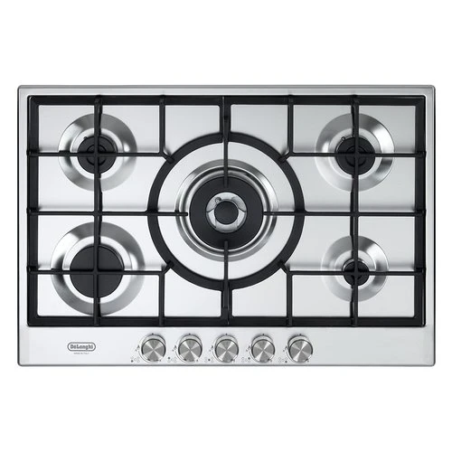 Piano Cottura A Gas De Longhi LIFE Nsl 575 X 5 Fuochi (L75xP51) Inox