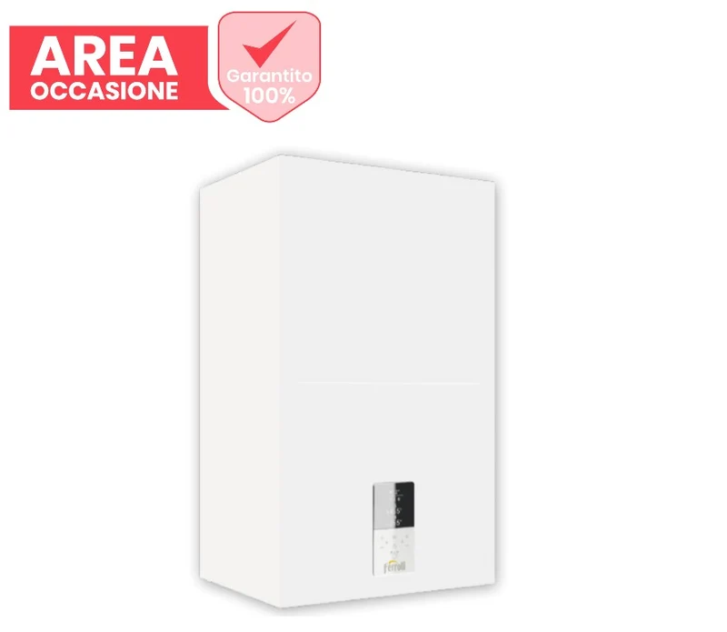 AREA OCCASIONI 2403 Caldaia Ferroli a condensazione Bluehelix HiTech RRT 34 H completa di kit scarico fumi low NOx Metano o GPL solo riscaldamento
