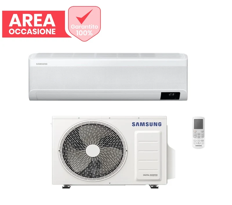 AREA OCCASIONI Climatizzatore Condizionatore Samsung Inverter serie WINDFREE AVANT 12000 Btu F-AR12AVT R-32 Wi-Fi Integrato AR12TXEAAWKNEU A++/A++