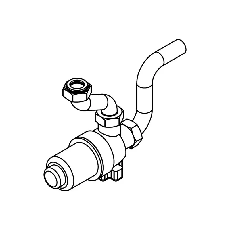 Kit Filtro Acqua Magnetico Compatto per Caldaie Riello e Beretta