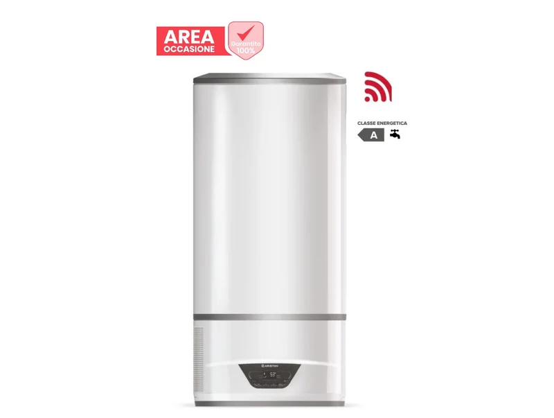 AREA OCCASIONI Scaldabagno Elettrico ad accumulo Ariston Lydos Hybrid WiFi 100 EU con tecnologia ibrida Classe A