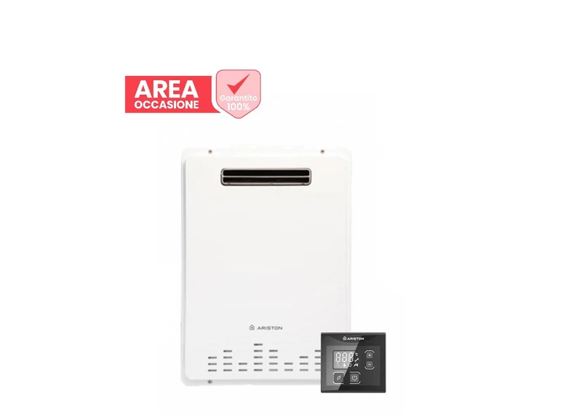 AREA OCCASIONI Scaldabagno a Gas Ariston NEXT EVO X OUTDOOR 16 EU Metano 16 lt Da Esterno Low NOx 3632459