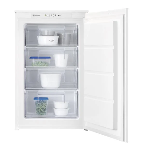 Congelatore Verticale A Incasso Electrolux LUB3AE88S 98 Litri Classe E (A87,3xL54,8xP54,9) Bianco