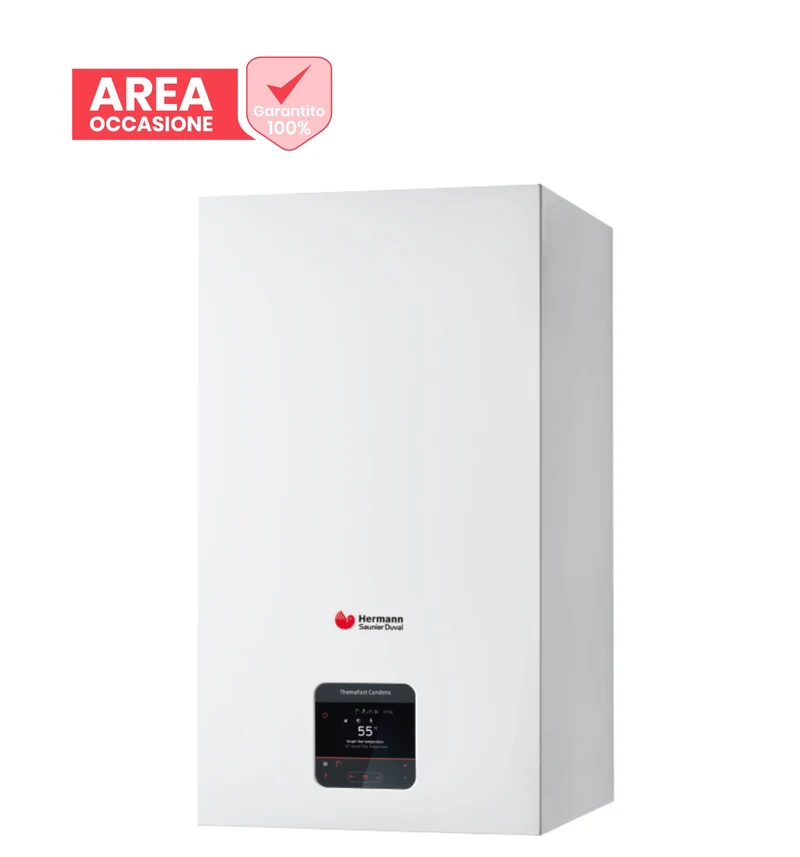 AREA OCCASIONI Caldaia Hermann Saunier Duval Themafast Condens 30 CS/1 Metano completa di kit scarico fumi low NOx